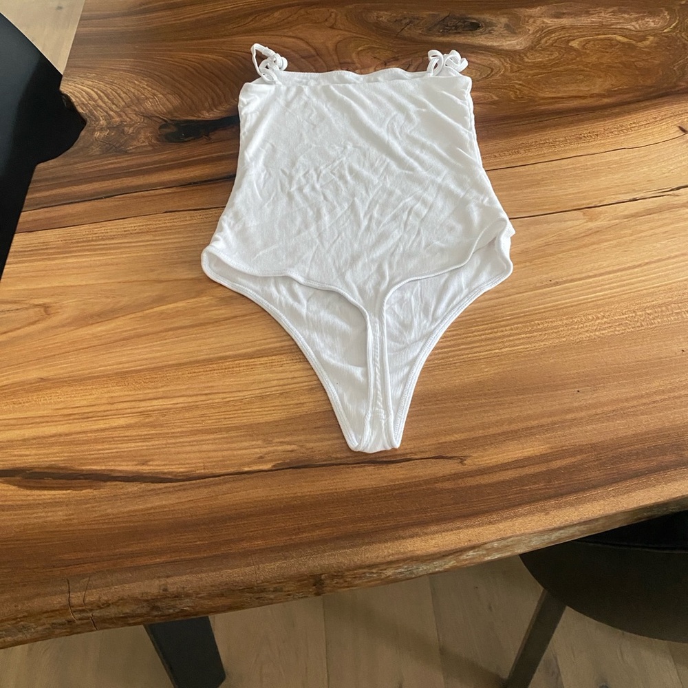 Sunday Best Ribbed Cami Bodysuit - Picture 2 of 4